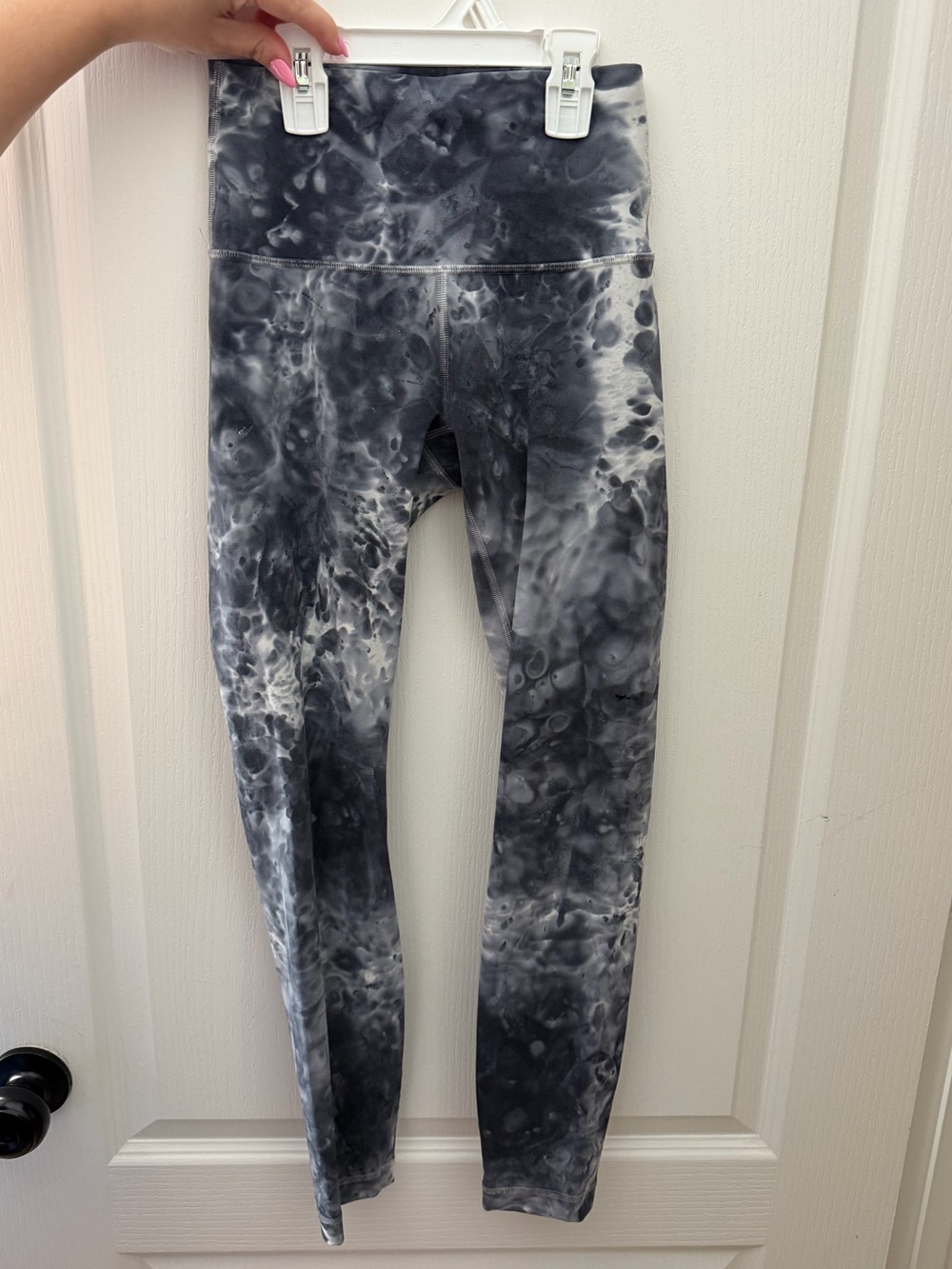 Lululemon Tie-Dye Gray Leggings